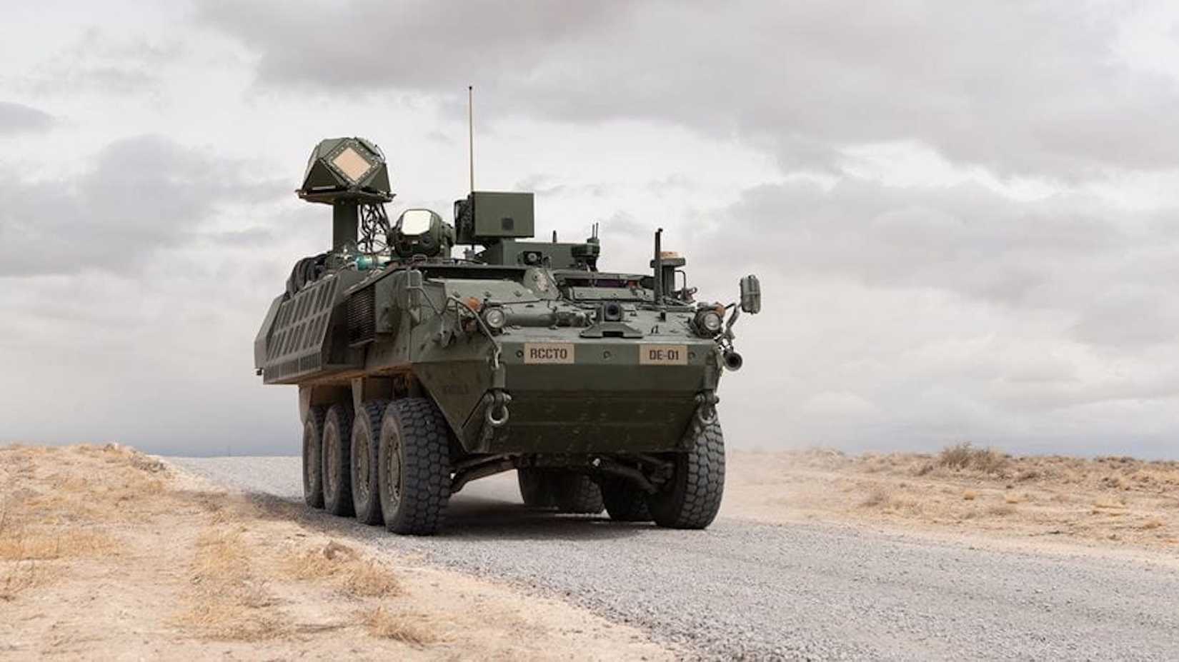 A Raytheon-built anti-drone laser defense system