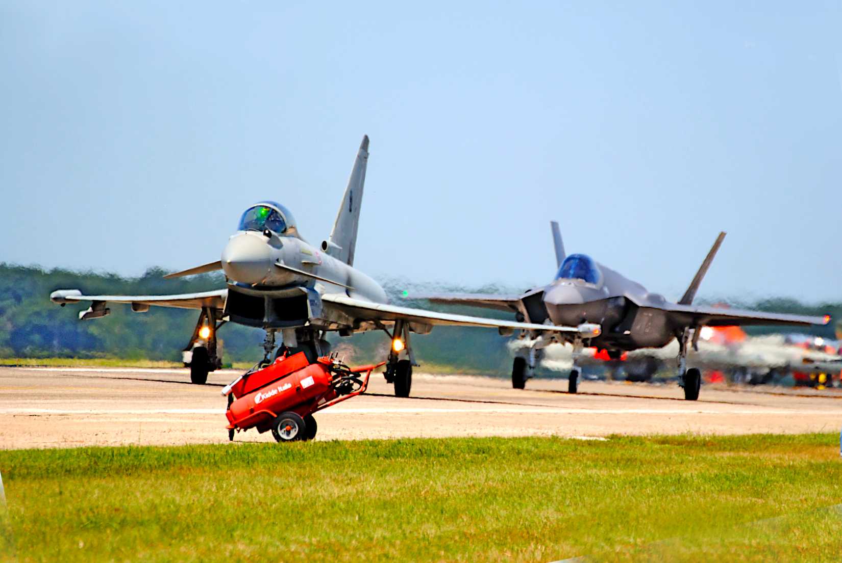Typhoon and F-35 Italian Air Force
