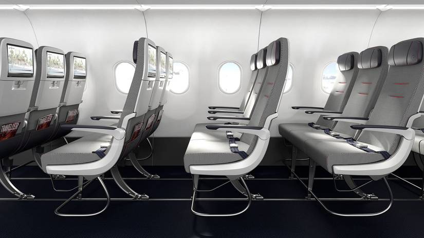 Collins Aerospace Helix Seat Rendering