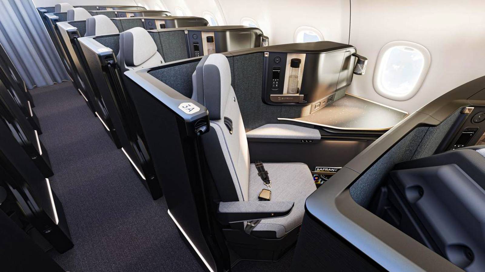 Here's How Air Canada's Airbus A321XLR 1-1 Lie-Flat Suites Compare To Widebody Business Class