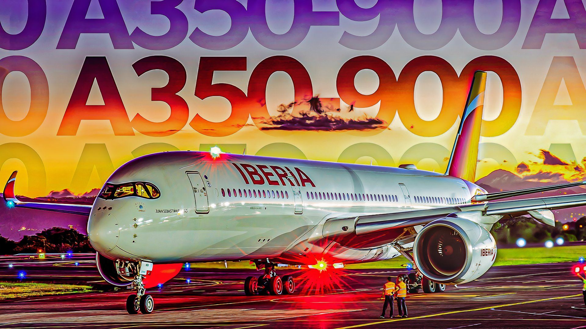 Iberia A350-900 custom thumbnail