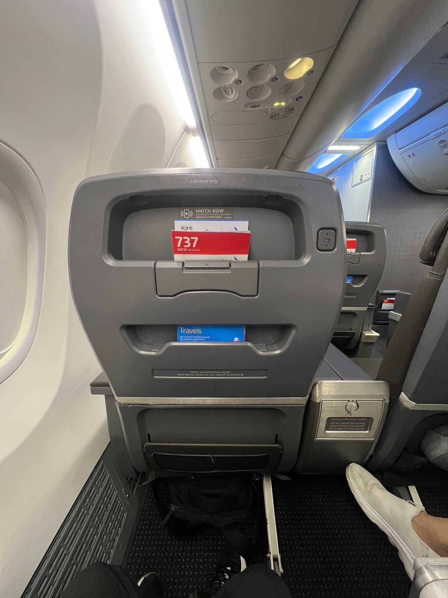 American Airlines Boeing 737 MAX 8 first class