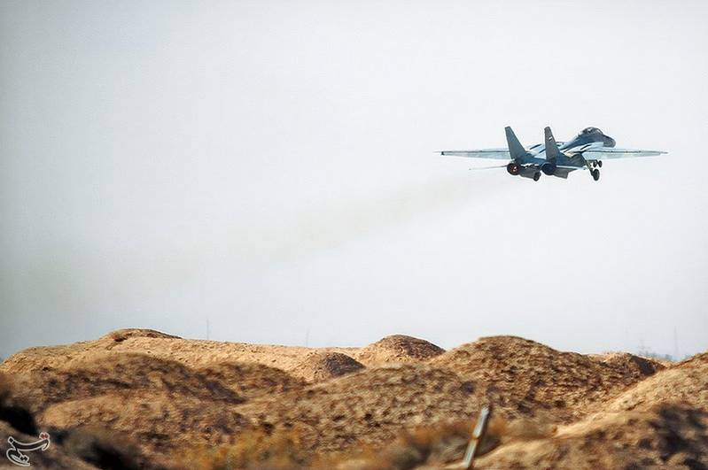Iranian F-14 taking-off