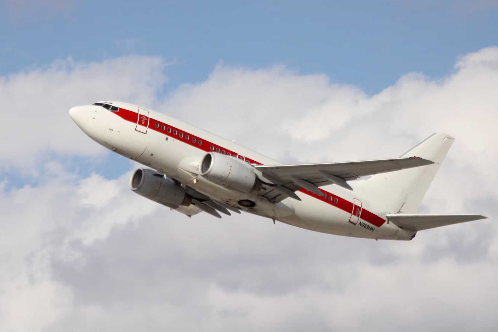 JANET 737 taking off
