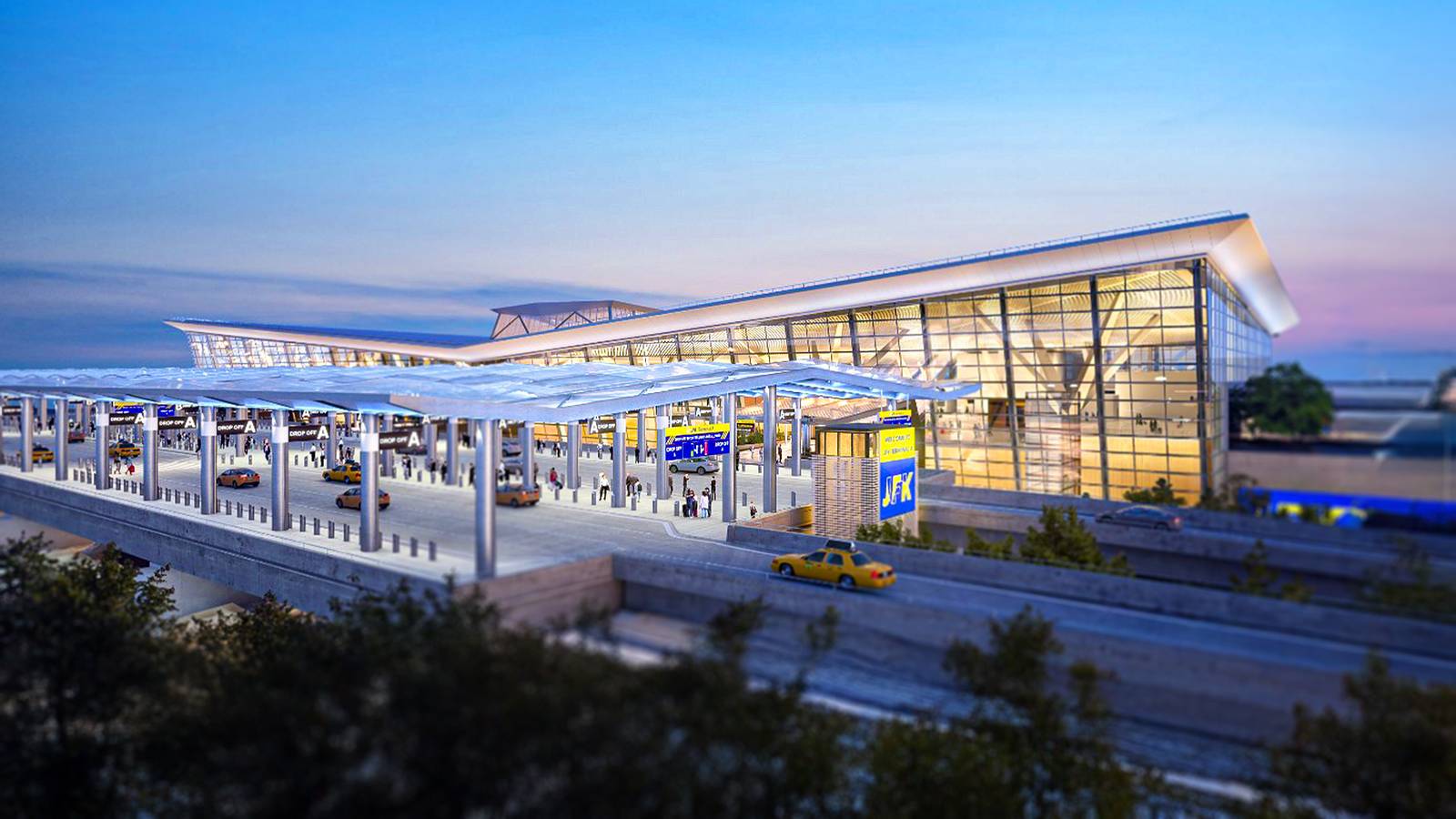 Insanely Modern: Inside New York-JFK's New Terminal 1 & Its 22 Widebody ...