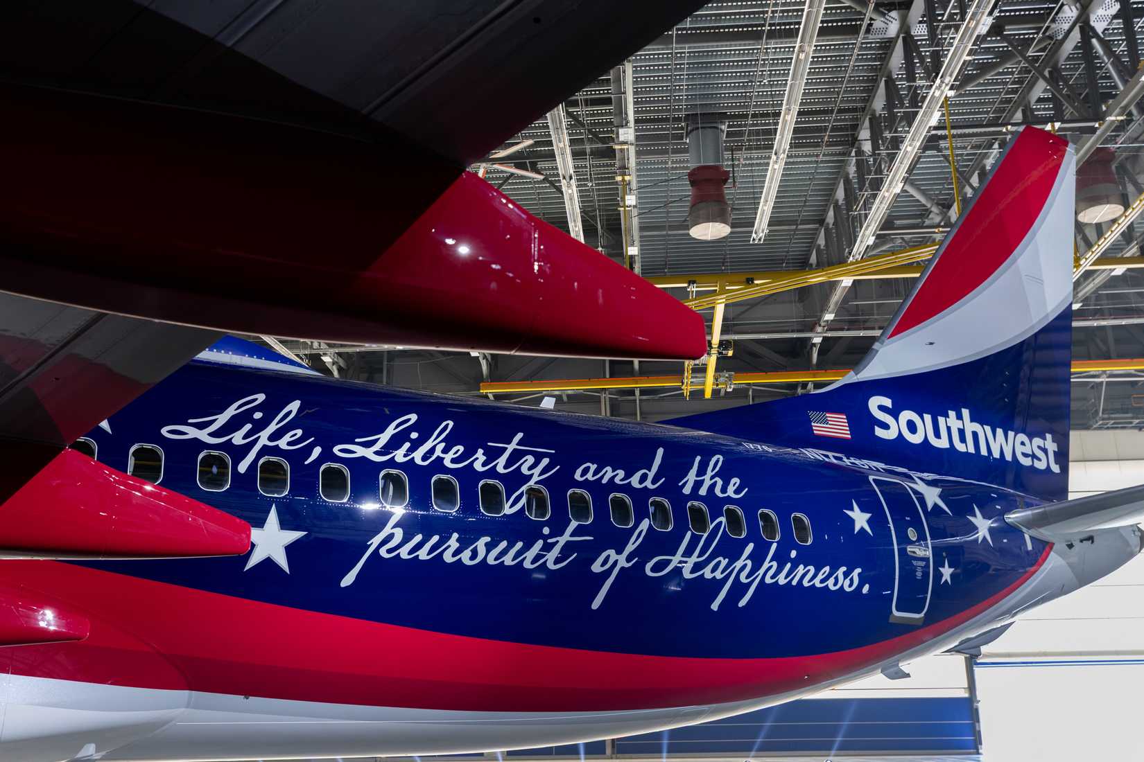 Southwest Airlines Unveils Independence One Livery