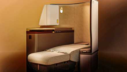 Cathay Pacific Lie Flat Beds Custom Thumbnail