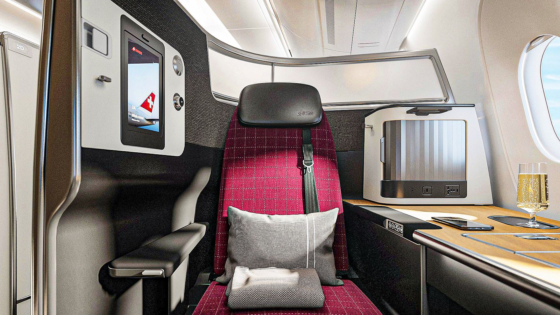 SWISS International Air Lines Senses Business Class Seat
