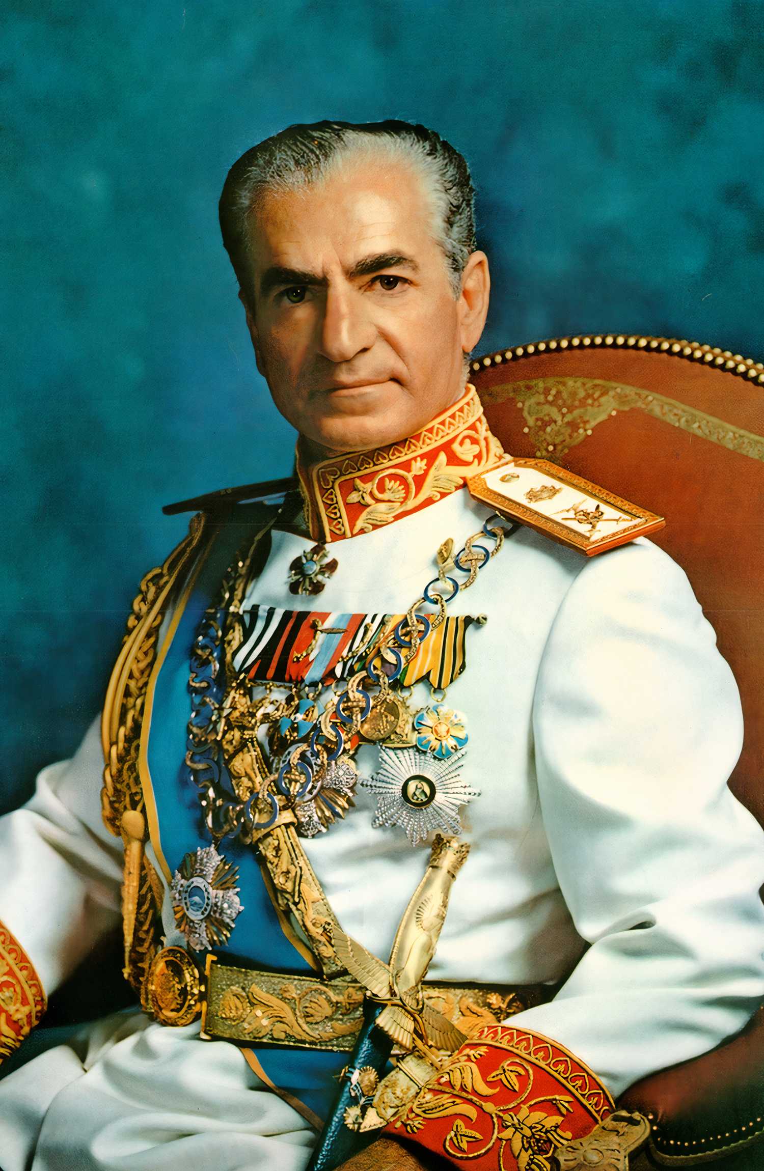 Painting of Shah Pahlavi