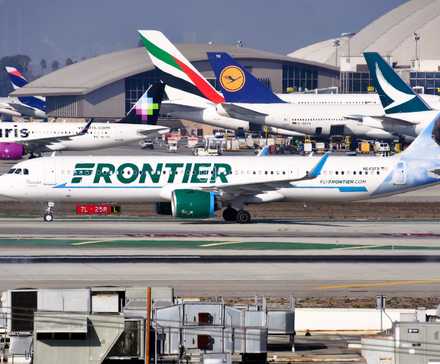 Frontier Airlines Airbus A321neo N645FR at Los Angeles International Airport