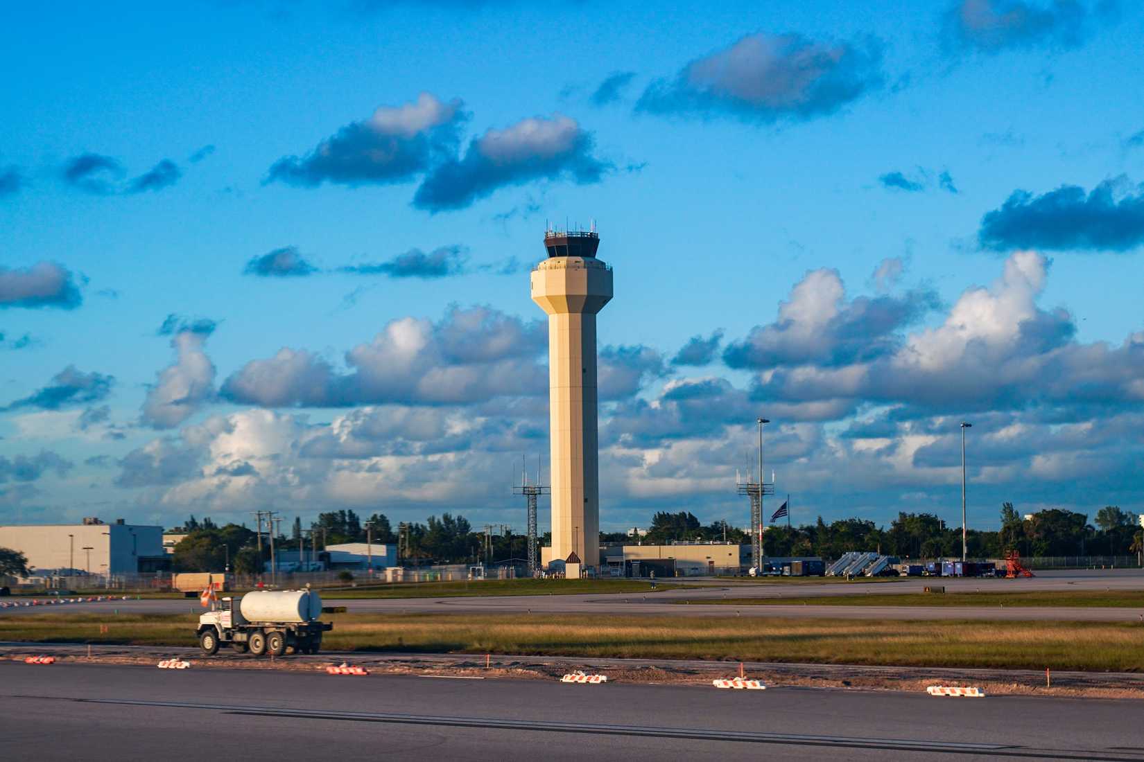 Palm Beach Airport PBI control tower