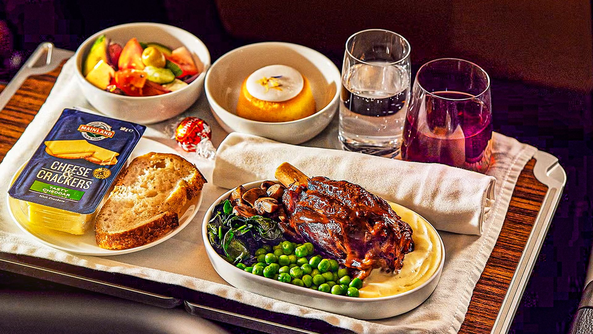 Premium Economy meals