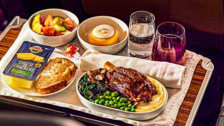 Premium Economy meals