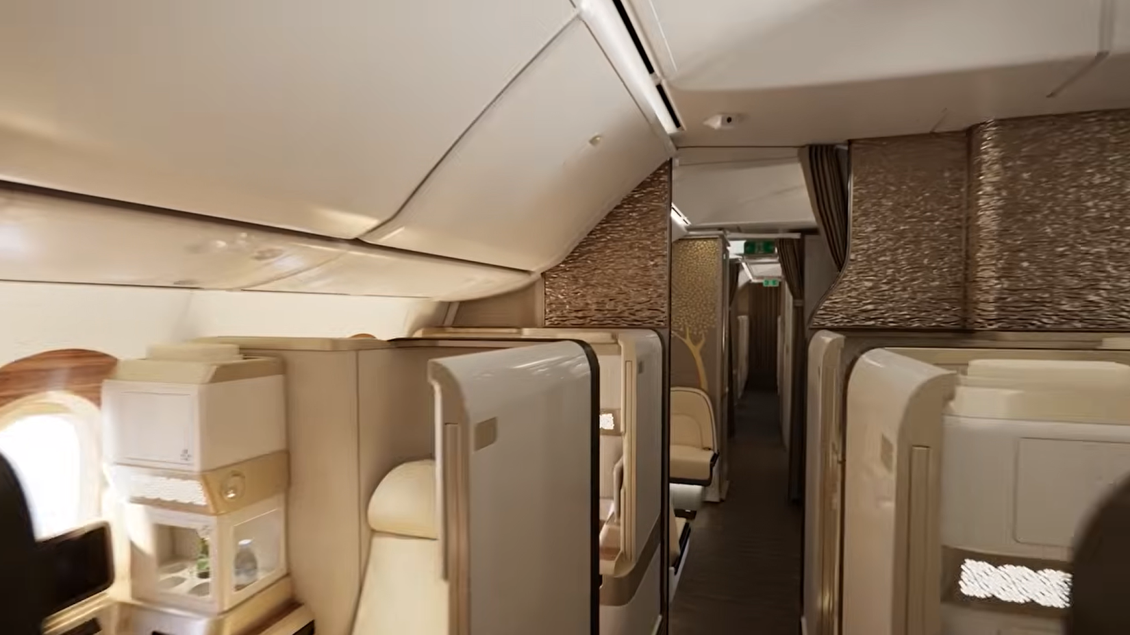 Emirates Boeing 777-9 Business Class Rendering