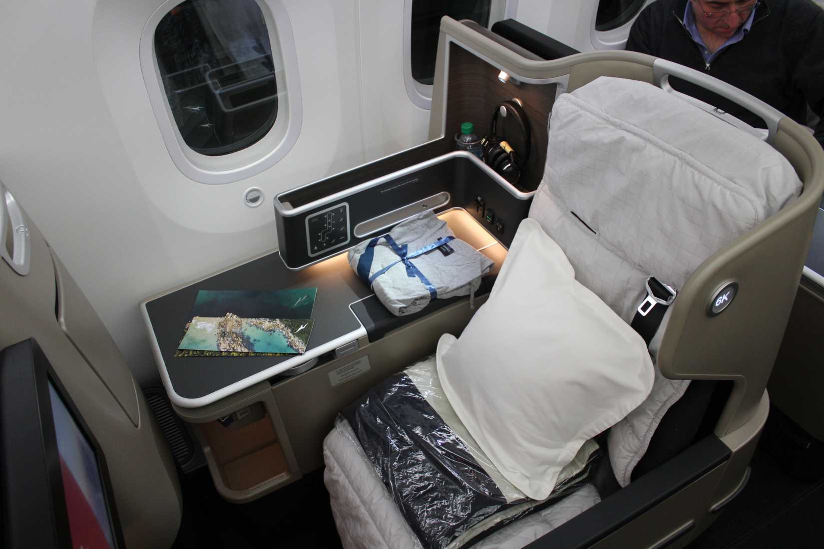 Qantas Boeing 787-9 Business Class