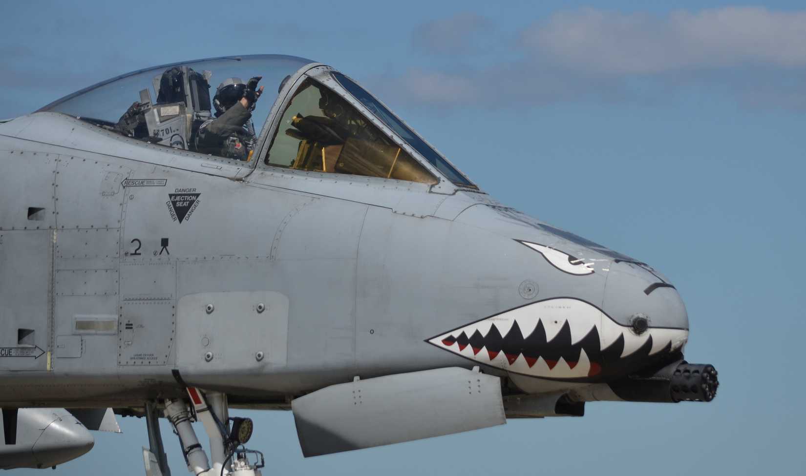 A10 Warthog at the E​xperimental Aircraft Association Airshow , Oshkosh, 2017