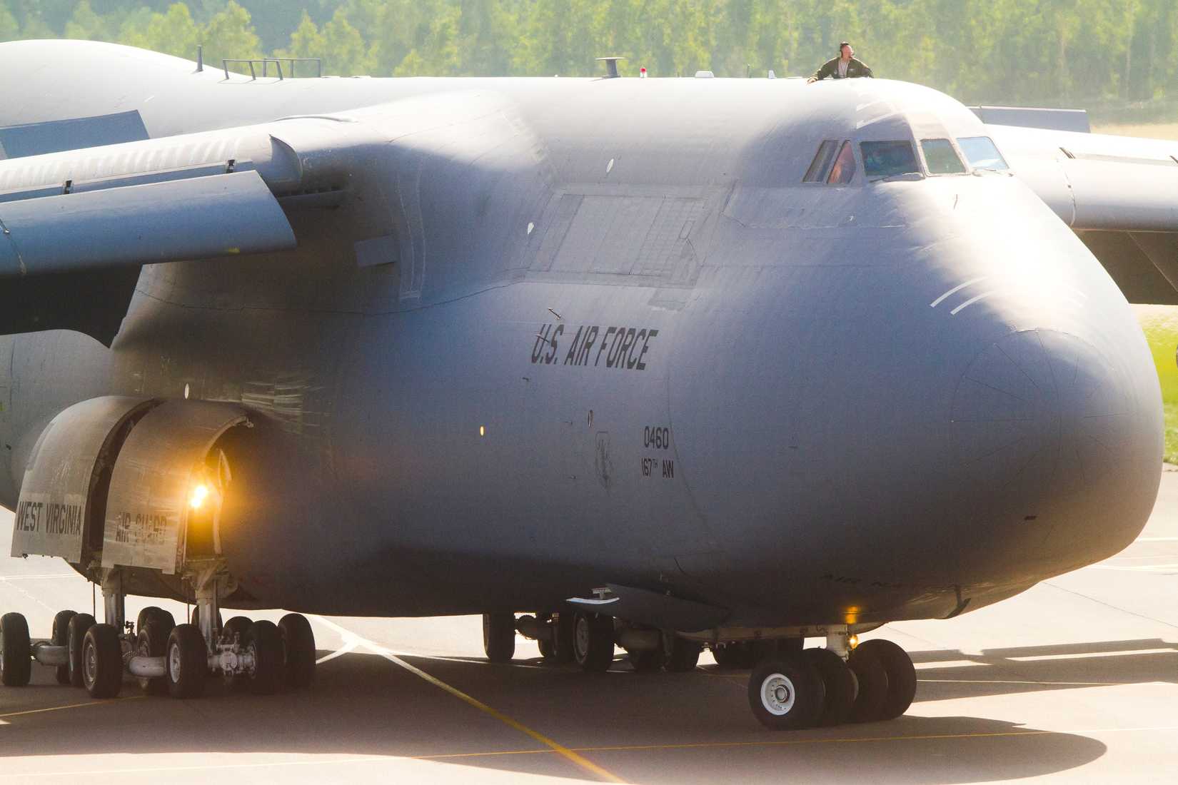 Vilnius/Lithuania June 4, 2015 70-0460 USAF UNITED STATES AIR FORCE LOCKHEED C-5 GALAXY