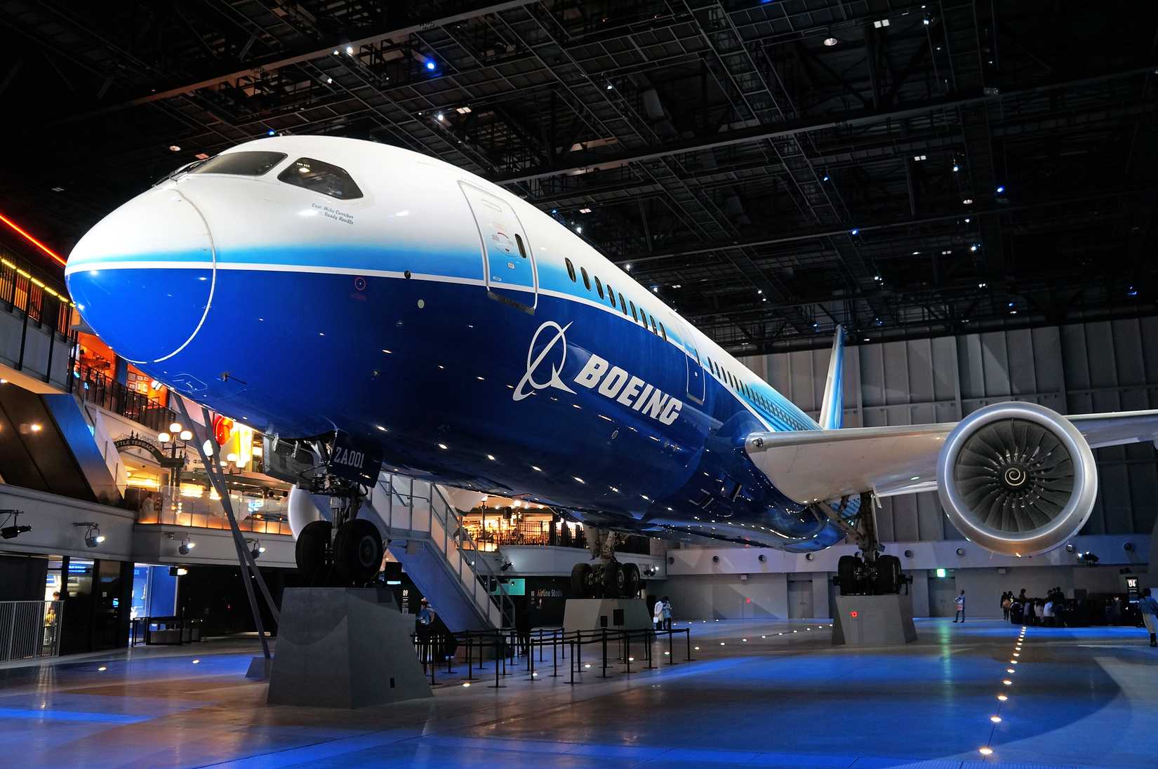 First Boeing 787-8 On Display