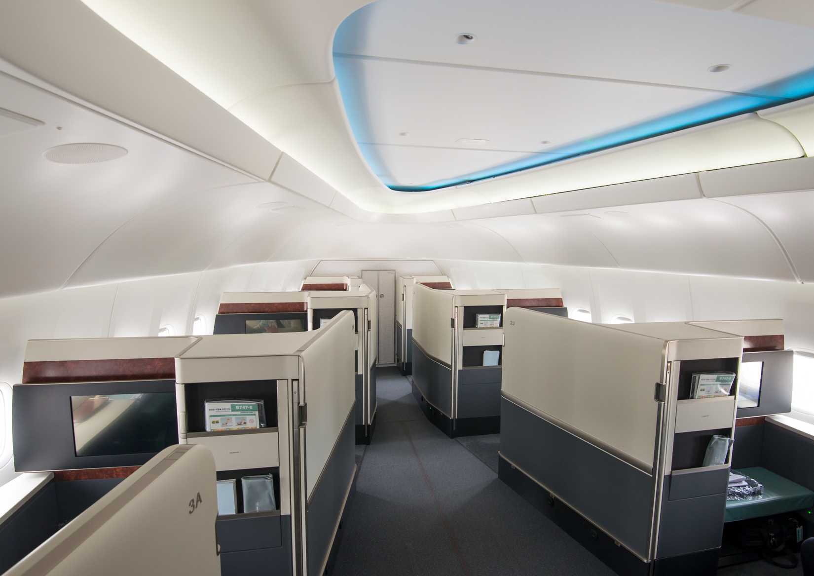 Korean Air Boeing 747-8 First Class