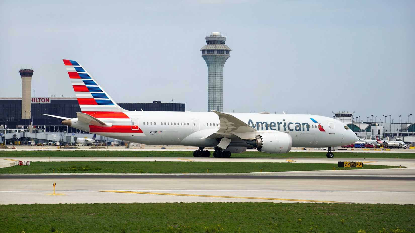 American Airlines Boeing 787-9 Chicago O'Hare