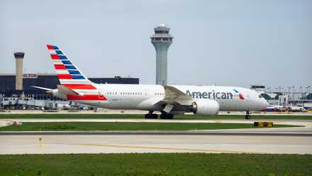 American Airlines Boeing 787-9 Chicago O'Hare