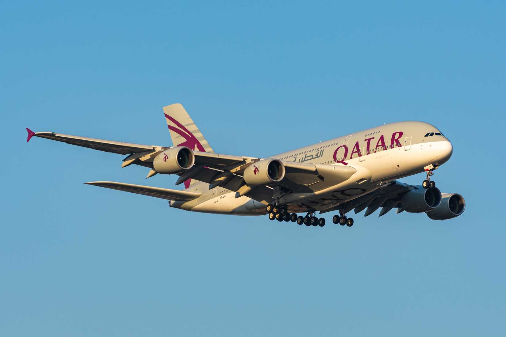 Qatar A380 Inflight