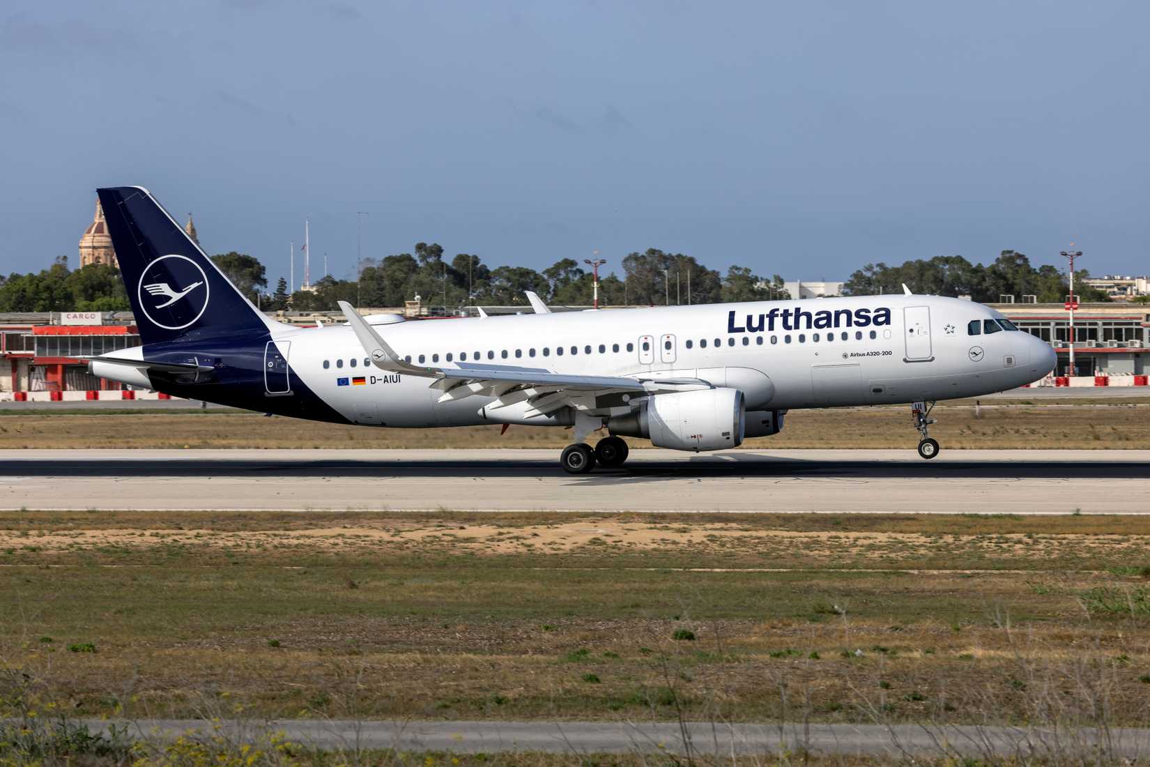 Lufthansa A320neo In Malta