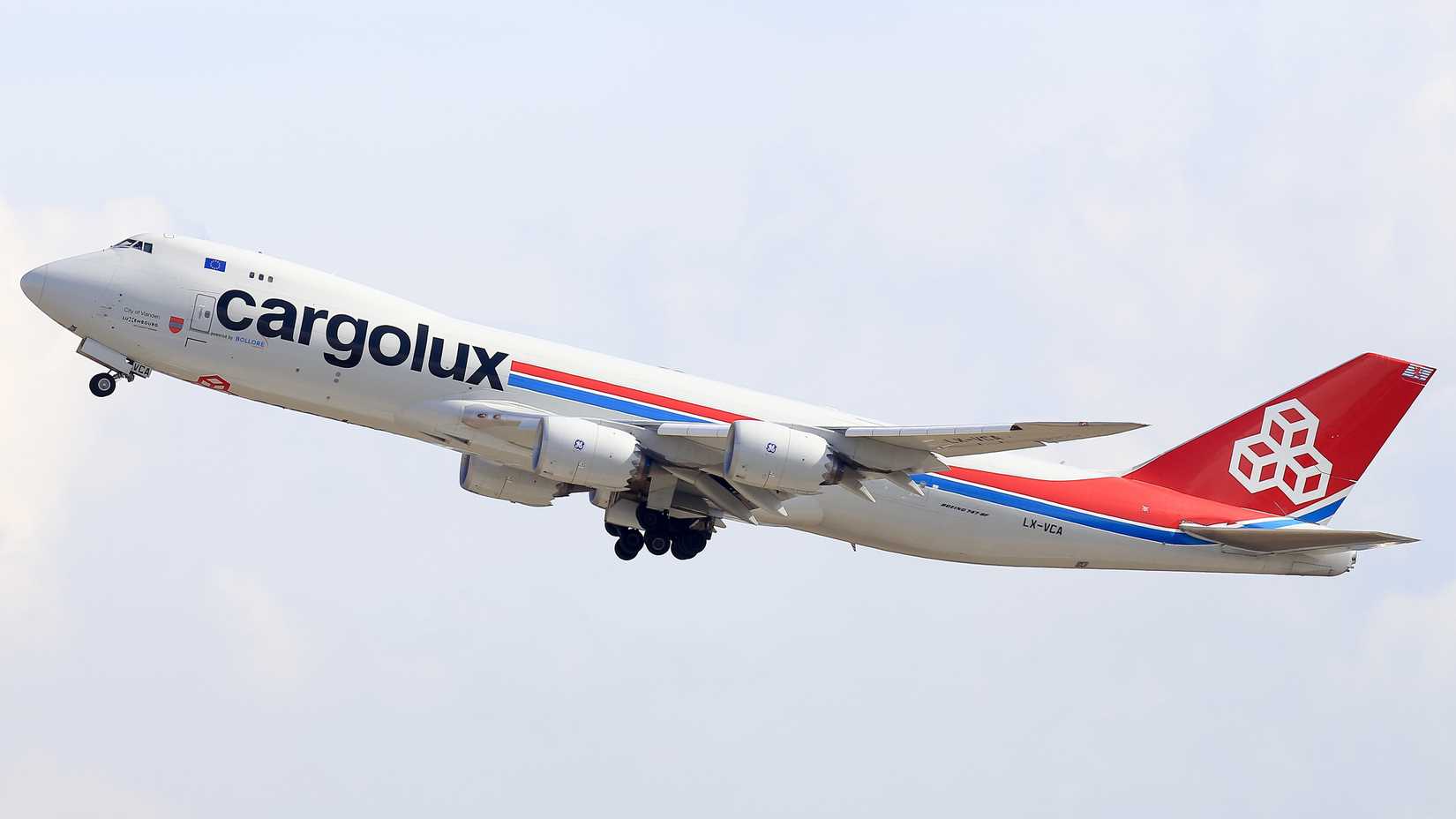 Cargolux Boeing 747-8F Taking Off