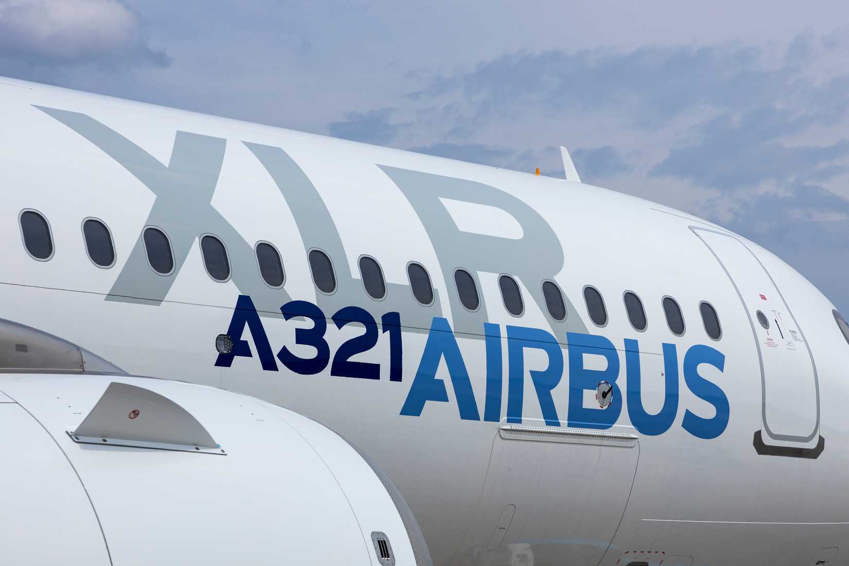 A321XLR Side On