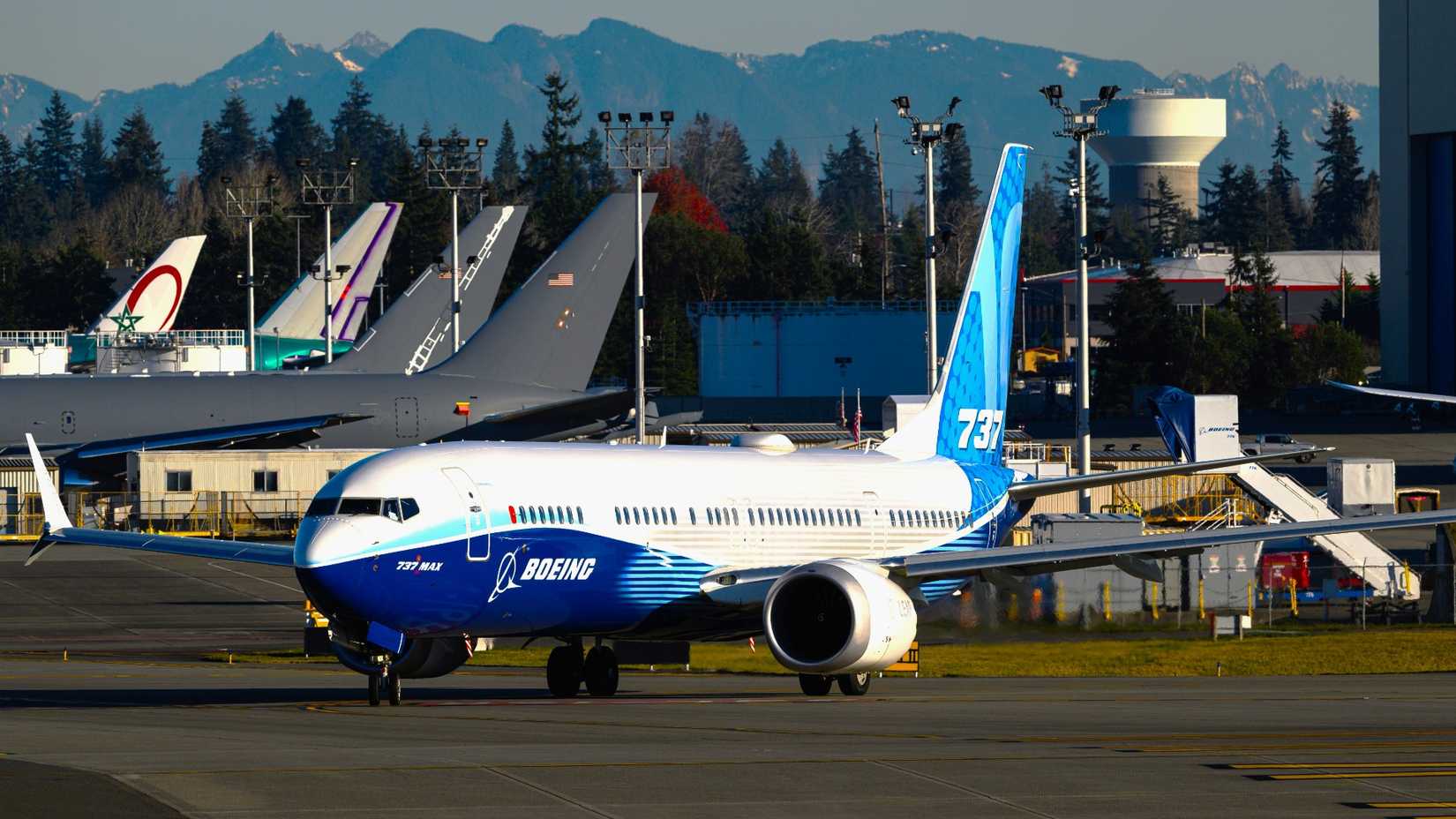 Boeing 737 MAX 10 Taxiing
