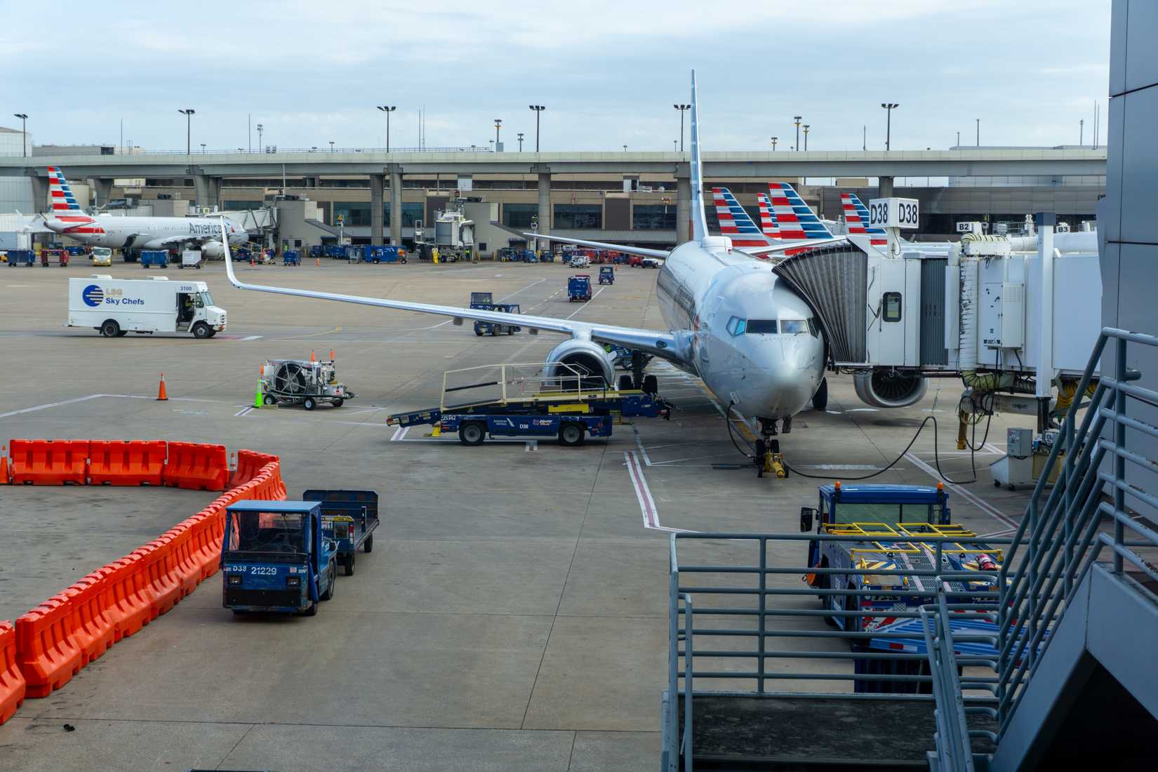 American Airlines Planes At DFW