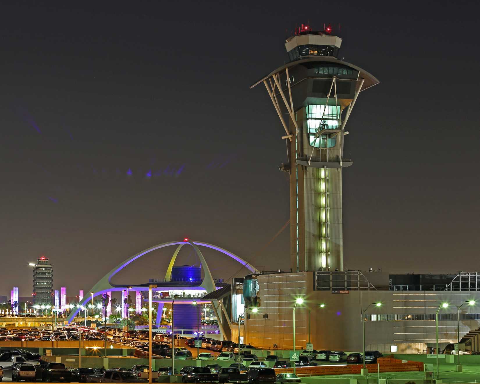 Los Angeles International Airport night