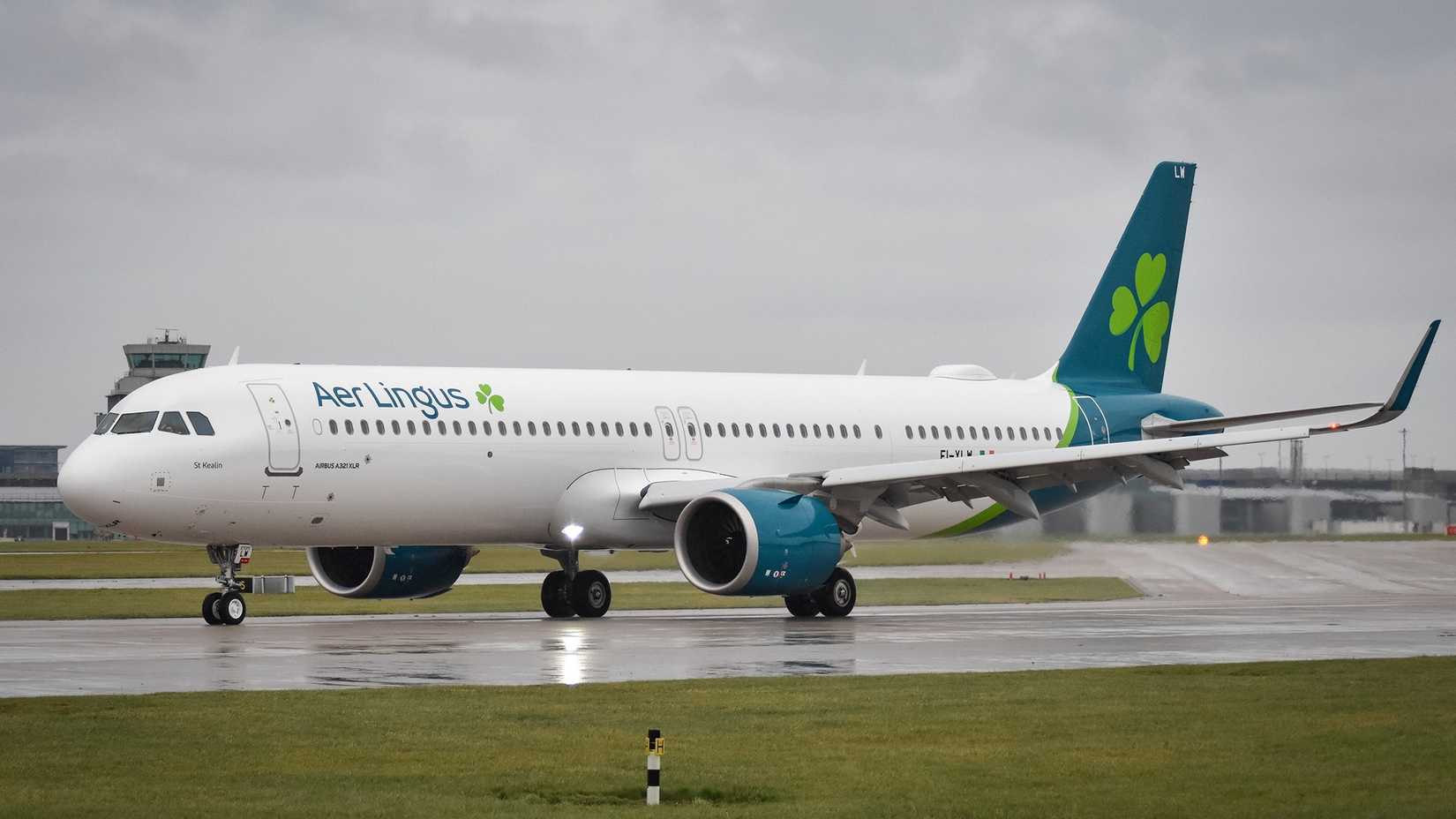 Aer Lingus A321XLR на пероні
