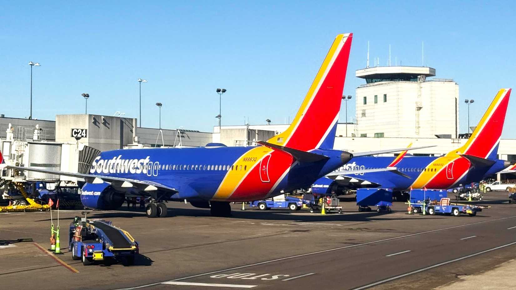 Southwest 737s In Nashville