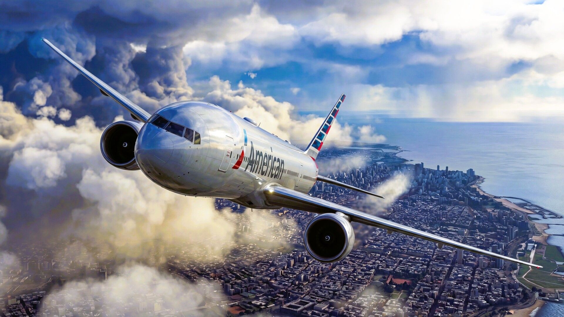 American Airlines 777 Flights from NYC to Montevideo, Uruguay — 1