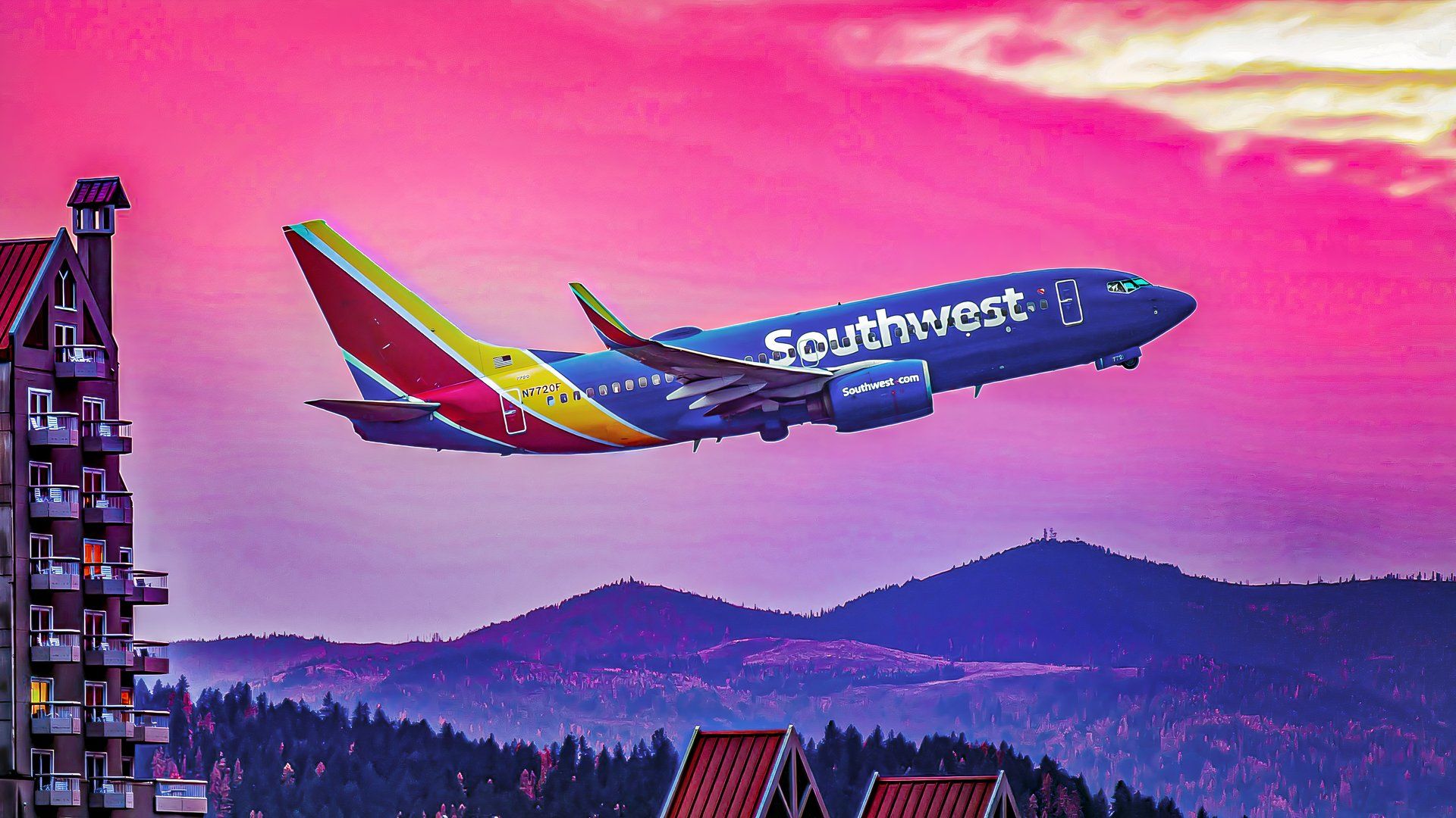Southwest Airlines Boeing 737-700 custom thumbnail