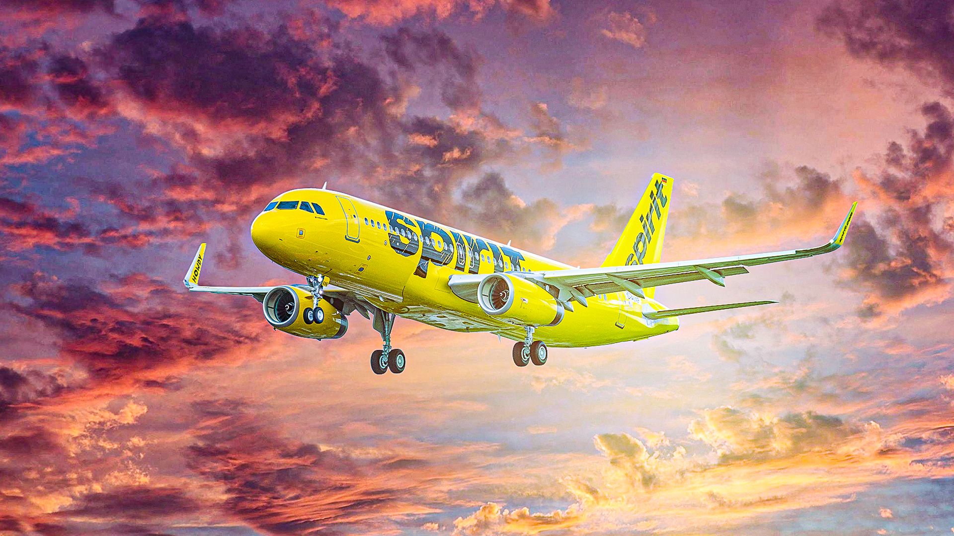 Spirit Airlines Airbus A320 Custom Thumbnail