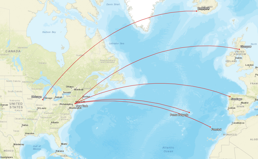 United Airlines Boeing 737 MAX 8 Europe Routes Q3 2026