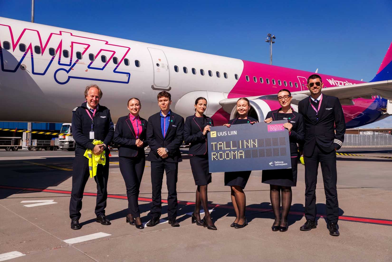 Wizz Air Tallinn to Rome1