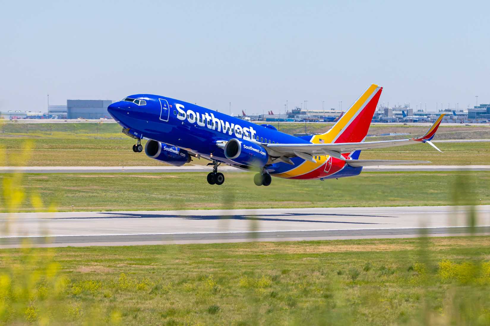 Southwest Airlines Boeing 737 taking off