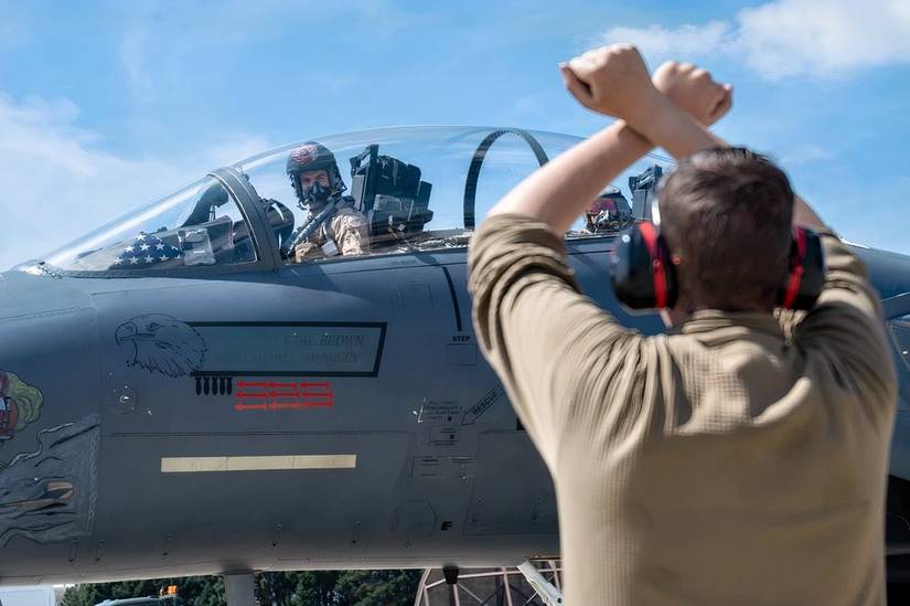494th Fighter Squadron  F-15E Strike Eagle