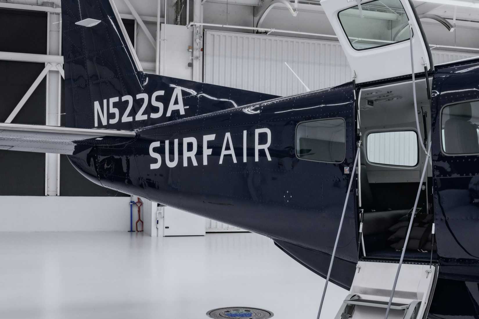 Surf Air PIlatus PC-12 Rear Door