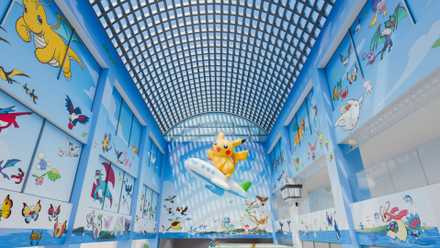 Noto Satoyama Airport Pokemon Art
