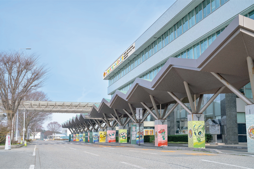 Noto Satoyama Airport Pokemon Exterior