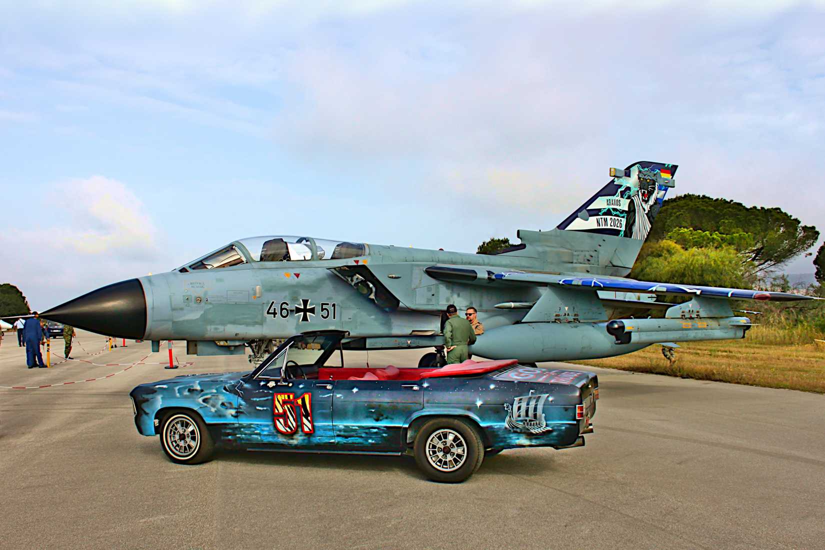 Tornado of Taktisches Luftwaffengeschwader 51 "Immelmann" at NATO Tiger Meet 2026, Araxos