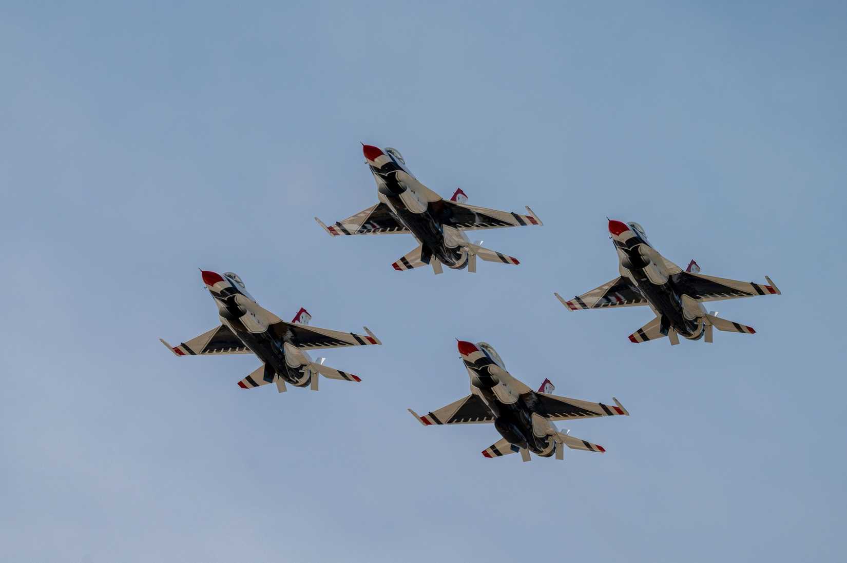 Mountain Home Air Force Base Gunfighters F-16 Display Team