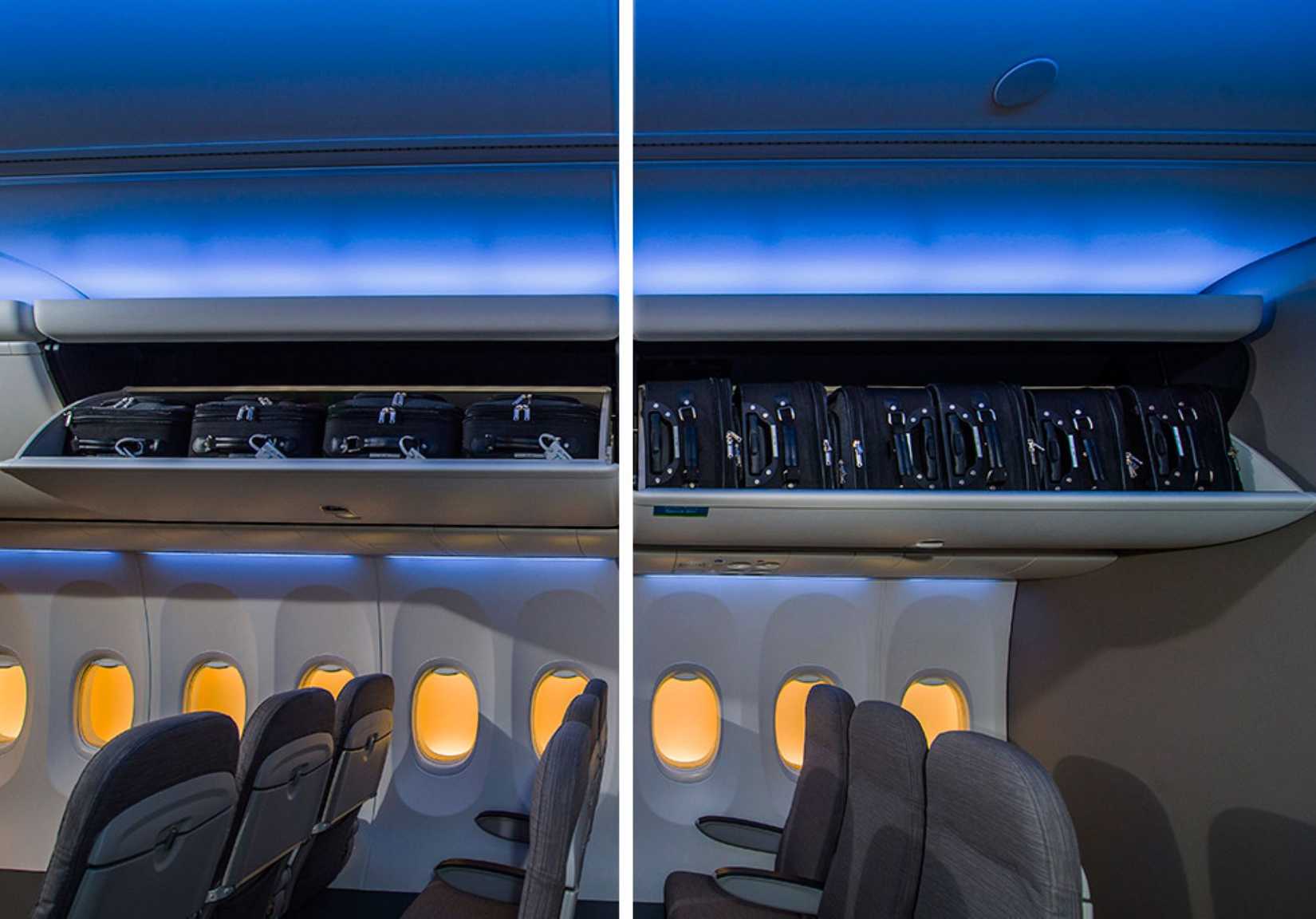Boeing 737 Space Bins