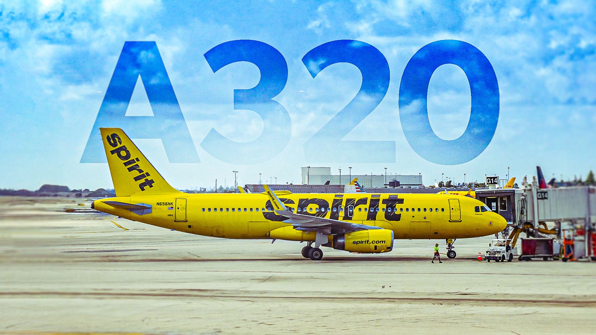 Spirit Airlines Airbus A320 Custom Thumbnail