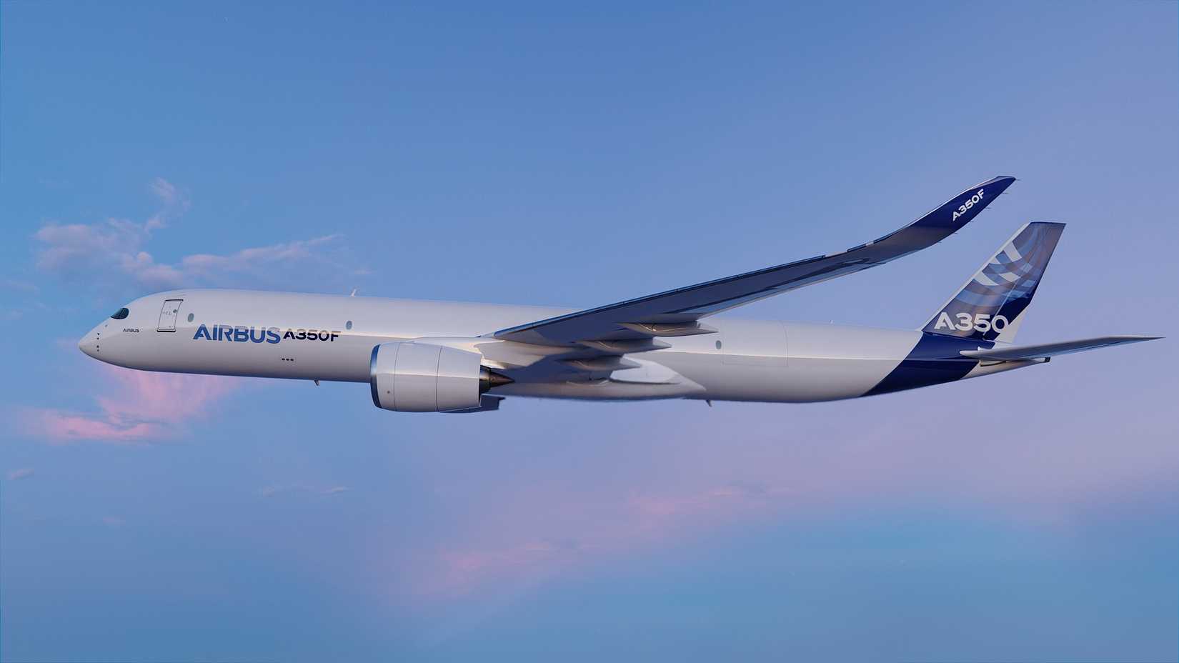 Airbus A350F render