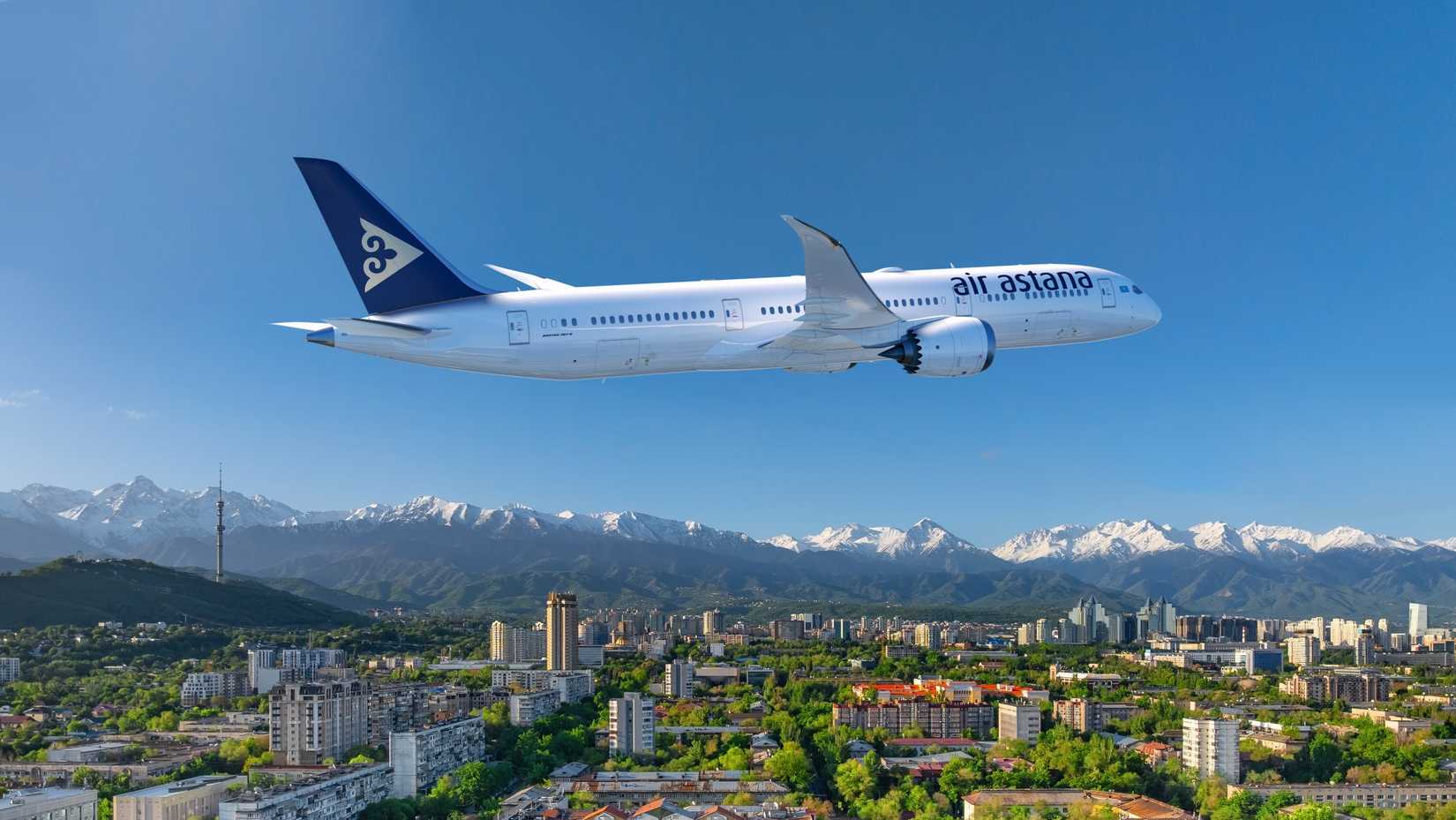 Air Astana 787 Rendering